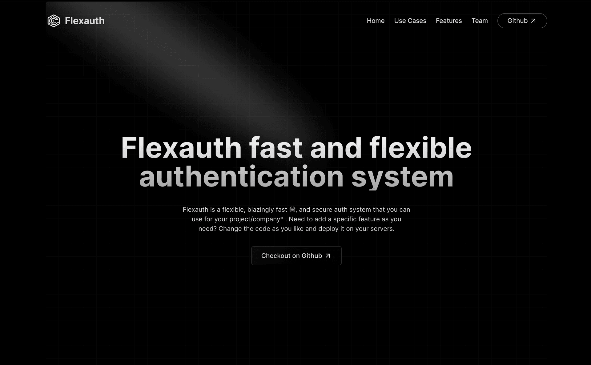 FlexAuth — screenshot of the Rust, MongoDB, Docker, Kubernetes project